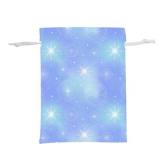 Heavenly Flowers Lightweight Drawstring Pouch (l) by SychEva