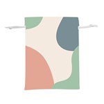Abstract shapes  Lightweight Drawstring Pouch (S) Front