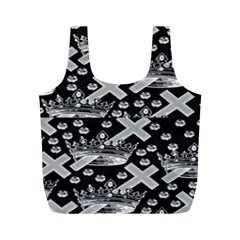 Royalcrowns Full Print Recycle Bag (m) by PollyParadise