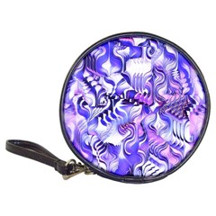 Weeping Wisteria Fantasy Gardens Pastel Abstract Classic 20-cd Wallet by CrypticFragmentsDesign