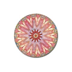 Pink Beauty 1 Magnet 3  (round) by LW41021