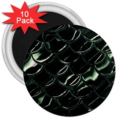 Dragon Scales 3  Magnets (10 Pack)  by PollyParadise