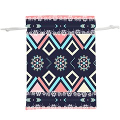Gypsy-pattern  Lightweight Drawstring Pouch (xl) by PollyParadise