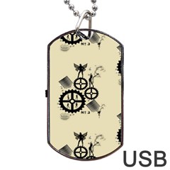 Angels Dog Tag Usb Flash (one Side) by PollyParadise