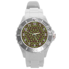 Greenspring Round Plastic Sport Watch (l) by LW323