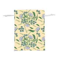 Folk Floral Pattern  Abstract Flowers Surface Design  Seamless Pattern Lightweight Drawstring Pouch (l) by Eskimos