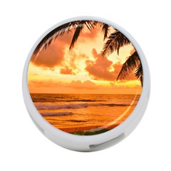Sunset Beauty 4-port Usb Hub (one Side) by LW323