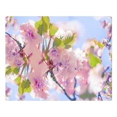 Bloom Double Sided Flano Blanket (large)  by LW323