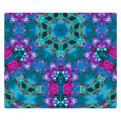 Peacock2 Double Sided Flano Blanket (small)  by LW323