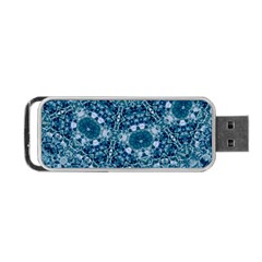 Blue Heavens Portable Usb Flash (one Side) by LW323