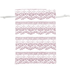 Purple-lace  Lightweight Drawstring Pouch (xl) by PollyParadise