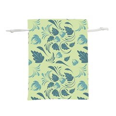 Folk Floral Pattern  Abstract Flowers Surface Design  Seamless Pattern Lightweight Drawstring Pouch (s) by Eskimos