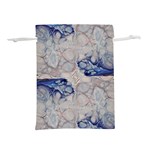 Moon stone patterns Lightweight Drawstring Pouch (M) Front
