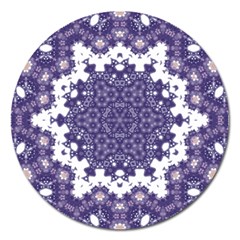 Simple Country Magnet 5  (round) by LW323