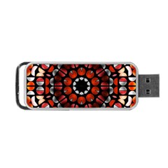 Kaleid Geometric Metal Color Portable Usb Flash (one Side) by byali