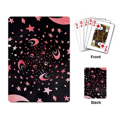 Pattern Lune Étoile Profondeur Playing Cards Single Design (rectangle) by alllovelyideas