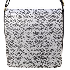 Neon Geometric Pattern Design 2 Flap Closure Messenger Bag (s) by dflcprintsclothing