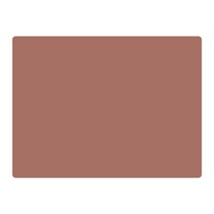 Blast-off Bronze Brown Double Sided Flano Blanket (mini)  by FabChoice