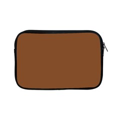 Caramel Cafe Brown Apple Ipad Mini Zipper Cases by FabChoice