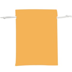 Bees Wax Orange  Lightweight Drawstring Pouch (xl) by FabChoice