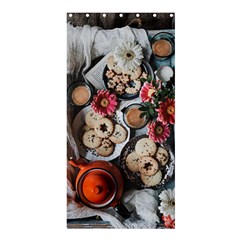 Cookies & Tea Tray  Shower Curtain 36  X 72  (stall)  by Incredible
