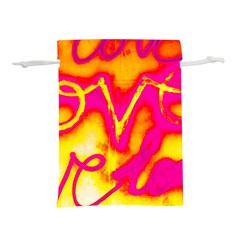 Pop Art Love Graffiti Lightweight Drawstring Pouch (s) by essentialimage365