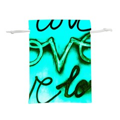  Graffiti Love Lightweight Drawstring Pouch (s) by essentialimage365
