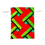 Pop Art Mosaic Lightweight Drawstring Pouch (S) Front