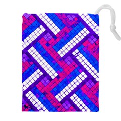 Pop Art Mosaic Drawstring Pouch (5xl) by essentialimage365