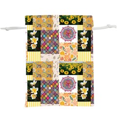 Yellow Aesthetics  Lightweight Drawstring Pouch (xl) by designsbymallika
