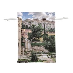 Roman Agora, Athens, Greece Lightweight Drawstring Pouch (m) by dflcprintsclothing