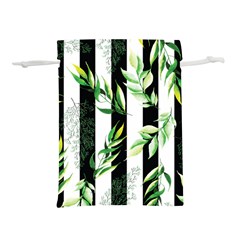 Minimal Stripes Pattern Lightweight Drawstring Pouch (s) by designsbymallika