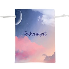 Ruhaniyat  Lightweight Drawstring Pouch (xl) by designsbymallika