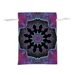 Framed Mandala Lightweight Drawstring Pouch (m) by MRNStudios