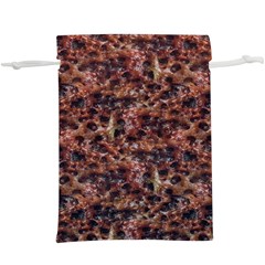 Warm Abstract Surface Print  Lightweight Drawstring Pouch (xl) by dflcprintsclothing