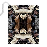 Wood Patterns Drawstring Pouch (5XL) Back