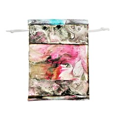 Marbling Collage Lightweight Drawstring Pouch (m) by kaleidomarblingart