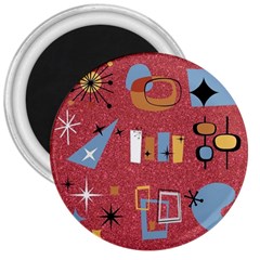 50s 3  Magnets by NerdySparkleGoth