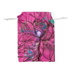 Drawing Petals Lightweight Drawstring Pouch (s) by kaleidomarblingart