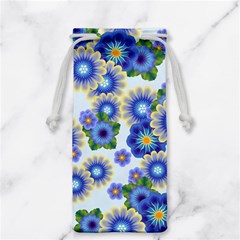 Flower Bomb 7 Jewelry Bag by PatternFactory