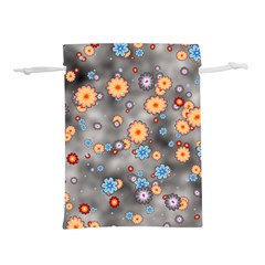 Flower Bomb 12 Lightweight Drawstring Pouch (s) by PatternFactory