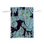 Concentric Circles A Lightweight Drawstring Pouch (S) Front