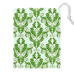 Great Vintage Pattern E Drawstring Pouch (4XL) Front