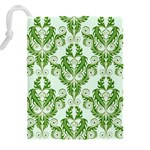 Great Vintage Pattern E Drawstring Pouch (4XL) Back