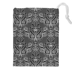 Great Vintage Pattern A Drawstring Pouch (5xl) by PatternFactory