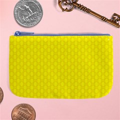 Soft Pattern Yellow Large Coin Purse by PatternFactory
