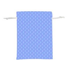 Soft Pattern Blue Lightweight Drawstring Pouch (m) by PatternFactory