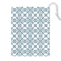 Arabic Vector Seamless Pattern Drawstring Pouch (4xl) by webstylecreations