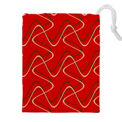Retro Fun 821e Drawstring Pouch (5xl) by PatternFactory