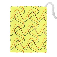 Retro Fun 821c Drawstring Pouch (5xl) by PatternFactory